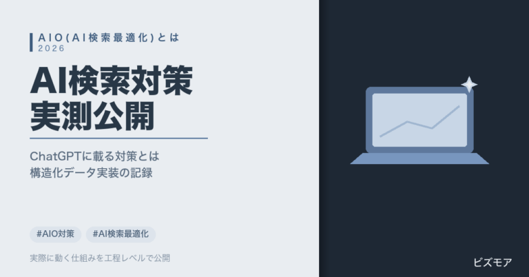 中小企業のAIO対策｜ChatGPT・Perplexityに構造化データ・llms.txtで引用させる方法【実測公開】